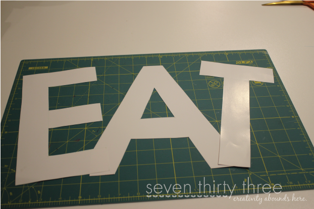 Washi Tape Paper Mache Letters Tutorial