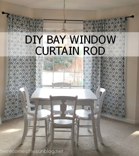 Diy Bay Window Curtain Rod Is It Time For Coffee?: Diy Bay Window ...