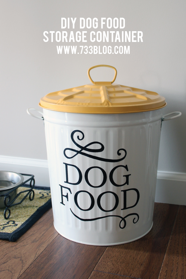 dog food storage