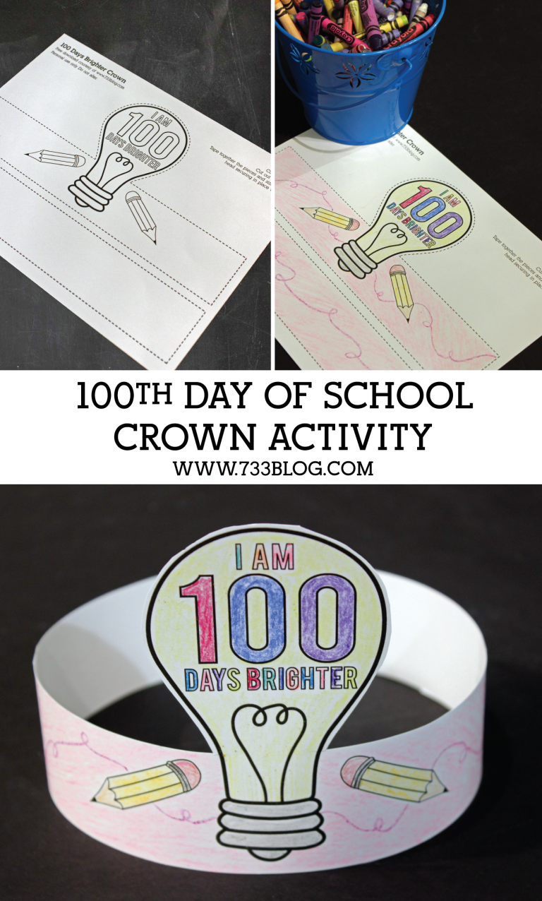 100 Days Brighter Crown Activity Inspiration Made Simple