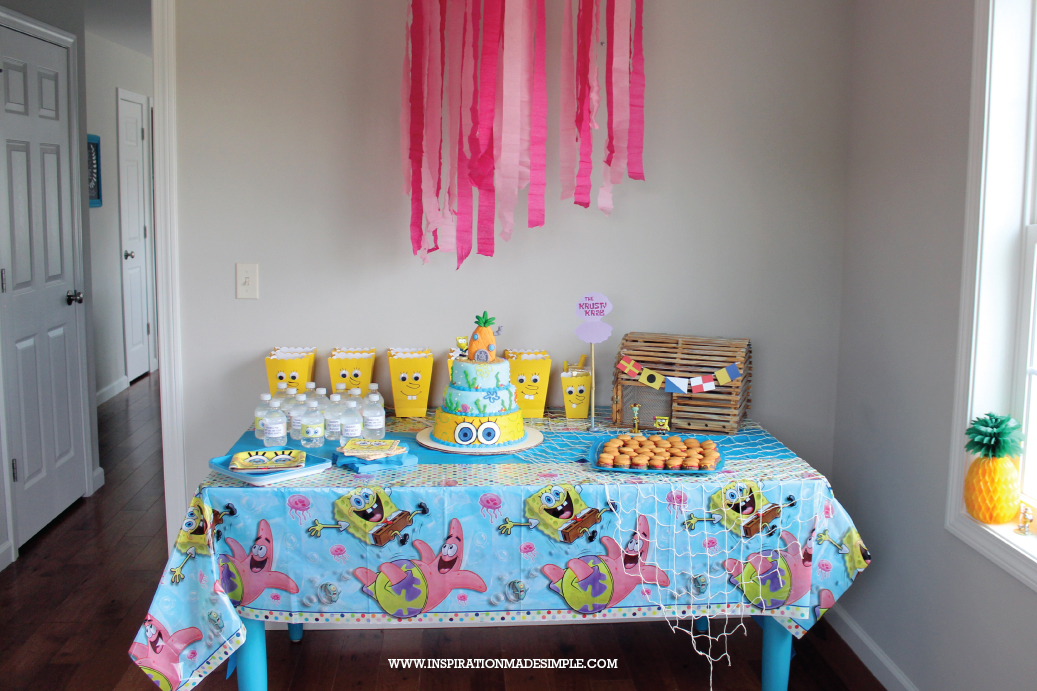 Spongebob Squarepants Birthday Party - Inspiration Made Simple