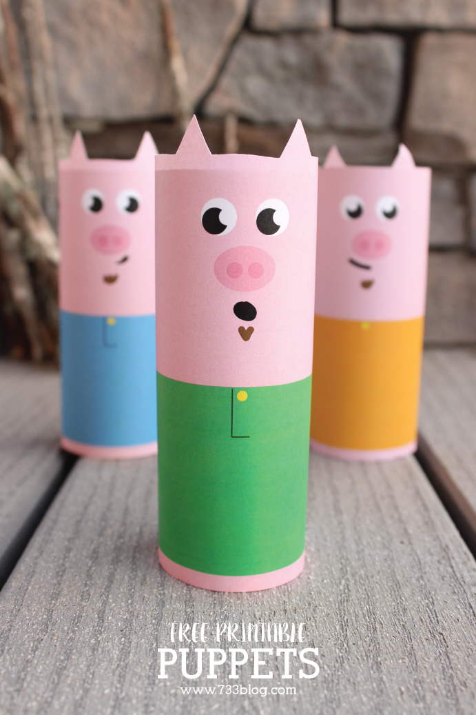 Toilet Paper Tube Puppets - Inspiration Made Simple