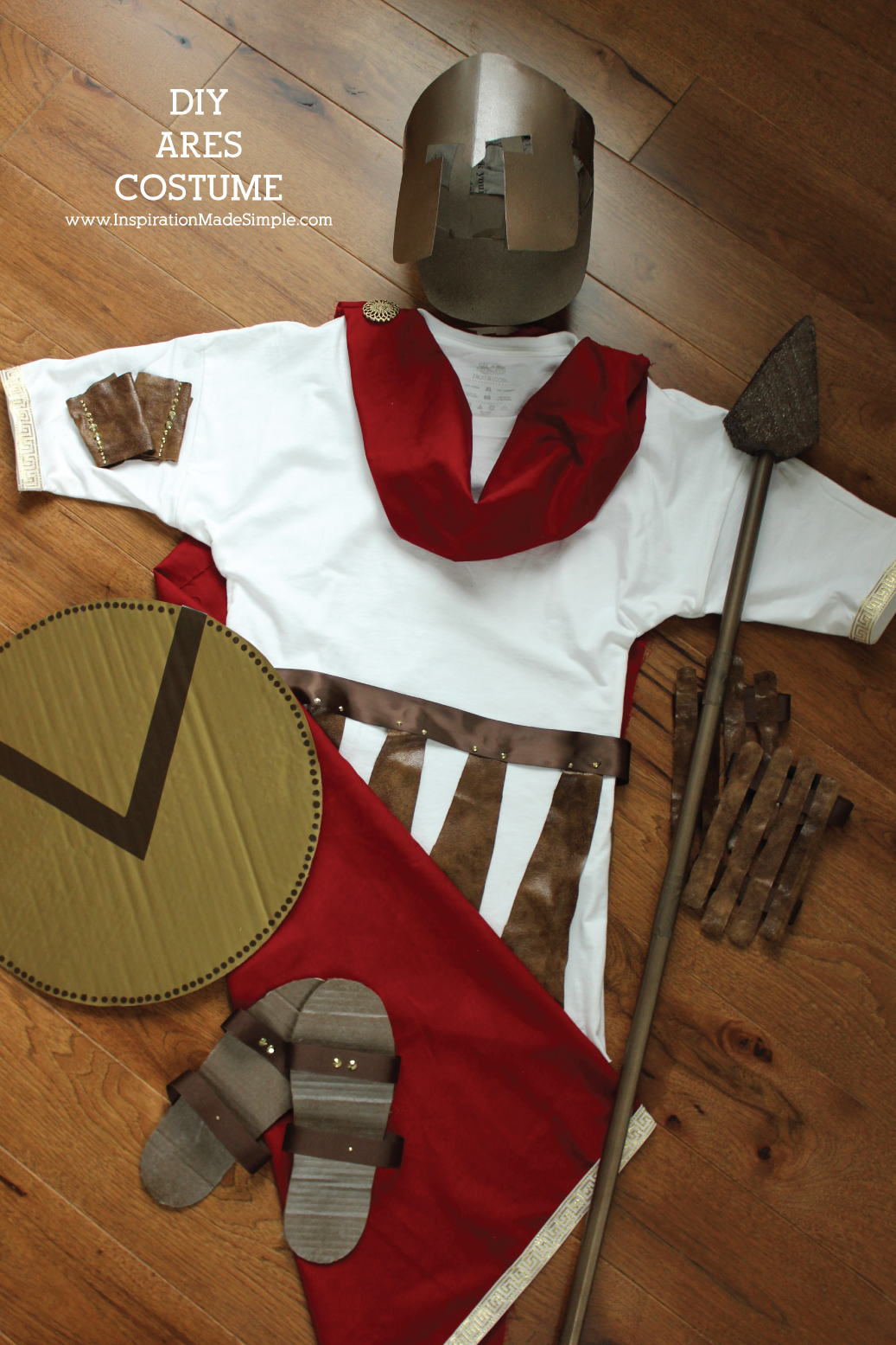DIY Ares Greek Mythology Costume - Inspiration Made Simple